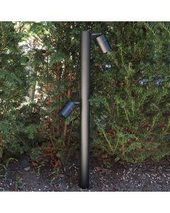 Modern udendørslampe sort, Clevor, IP44