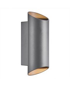 Antracit udendørslampe modern, Nico, IP54