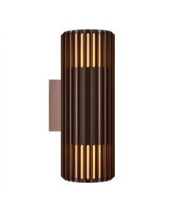 Brun udendørslampe design, Aludra, IP54