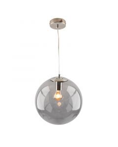 Design pendler lampe nikkel, Dolf