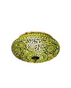 Grøn orientalsk plafond mosaik, Mimoun