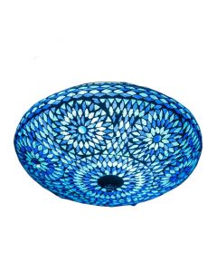 Blå orientalsk plafond mosaik, Louay