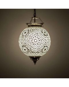 Gennemsigtig orientalsk pendler lampe mosaik, Aziza