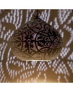 Hvid orientalsk pendler lampe metal, Noah