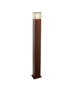 Modern udendørslampe rustfarvet, Sanel, IP44