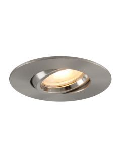 Aluminium indbygningsspot badeværelse nikkel, Jill, IP44