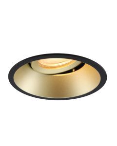 Aluminium indbygningsspot guld, Tyron
