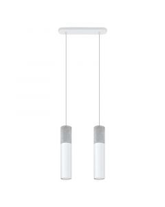 Beton pendler lampe grå, Fardou