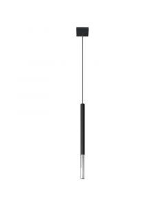 Aluminium pendler lampe krom, Ilonca