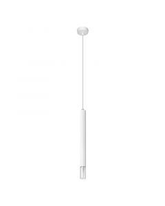 Glas pendler lampe hvid, Ishani