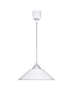 Grå pendler lampe glas, Stockton