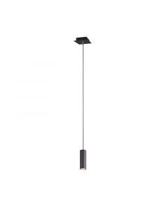 Sort pendler lampe modern, Kaso