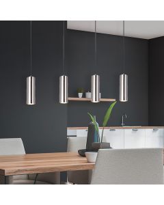 Nikkel pendler lampe modern, Kaso
