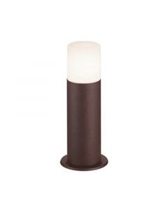 Rustfarvet udendørslampe modern, Fjelso, IP44