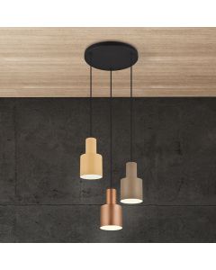 Taupe pendler lampe modern, Amila