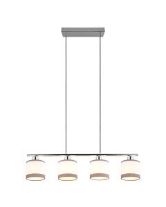 Hvid pendler lampe modern, Denley