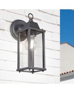 Antracit udendørslampe industri, Celeste, IP23