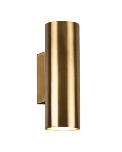 Bronze up down væglampe modern, Kaso