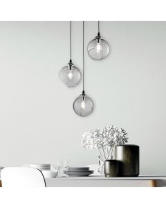Krom pendler lampe modern, Azibo