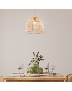 Rattan pendler lampe brun, Symon