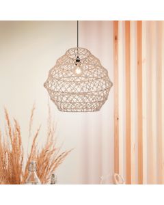 Brun pendler lampe rustik, Liduina