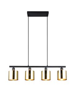 Guld pendler lampe design, Loeka
