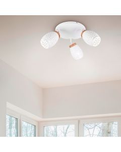 Hvid loftspot modern, Delana