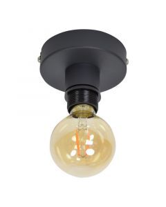 Industri loftlampe sort, Moda