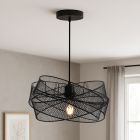 Industri pendler lampe sort, Diny