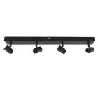 Aluminium roset sort, Rika