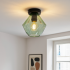Retro loftlampe grøn, Anoek