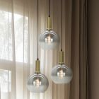 Design pendler lampe grå, Emerson