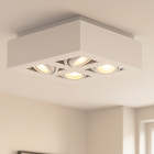 Modern påbygningsspot hvid, Akira