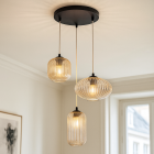 Retro pendler lampe rav, Charlois