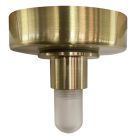 Plast roset guld, Aafje, IP44