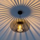 Industri pendler lampe sort, Lieve