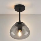 Design loftlampe grå, Sedef