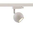 Modern 1-faset lampe på lyseskinne hvid, Alco