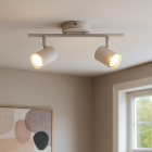 Modern loftspot hvid, Elena