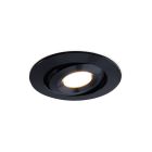 Rona kipbar spot til udhæng, IP44, dæmpbar, sort