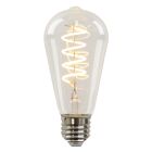 Dimmbare Olucia E27 LED Edison pære Tuelo, 4W, 2700K