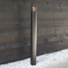 Modern udendørslampe sort, Sanel, IP44