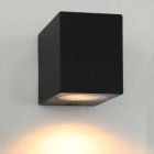 Modern udendørslampe sort, Corella, IP44