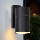 Modern udendørslampe sort, Pedro, IP44