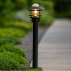 Rustfrit Stål udendørslampe sort, Felice, IP44