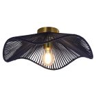 Rustik loftlampe messing, Annelot