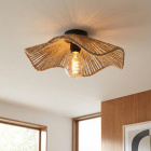 Rustik loftlampe brun, Annelot