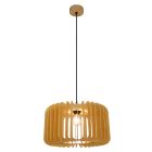 Rustik pendler lampe træ, Beau