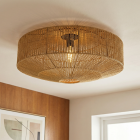 Rustik loftlampe brun, Pippa