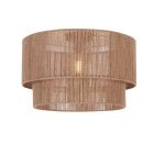 Rustik loftlampe brun, Selena